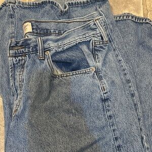 Universal Thread Medium Blue Denim Jeans Wide Leg